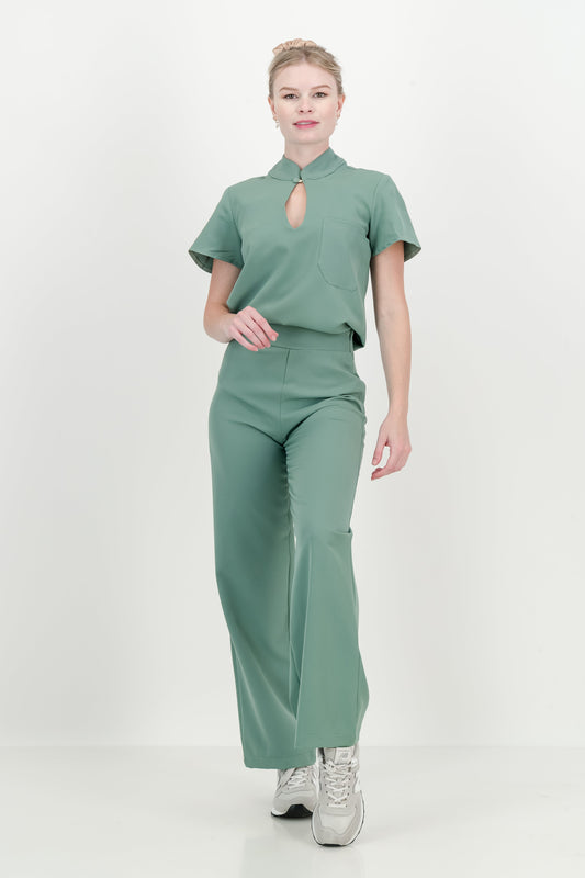 Women's Kyoto High Waist Set - Sage Green